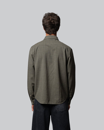Camicia Evanisto Verde Greige - Evanisto Green Greige Shirt