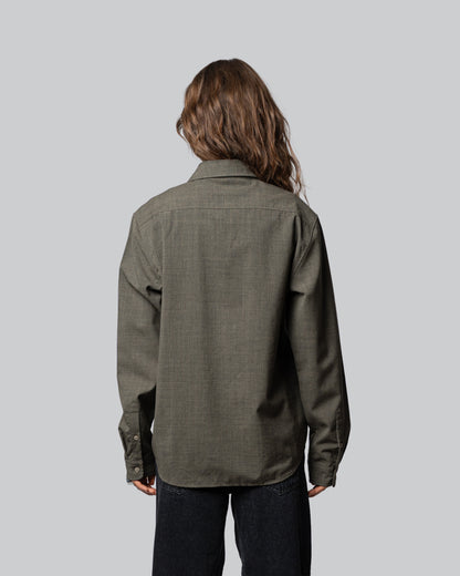 Camicia Evanisto Verde Greige - Evanisto Green Greige Shirt
