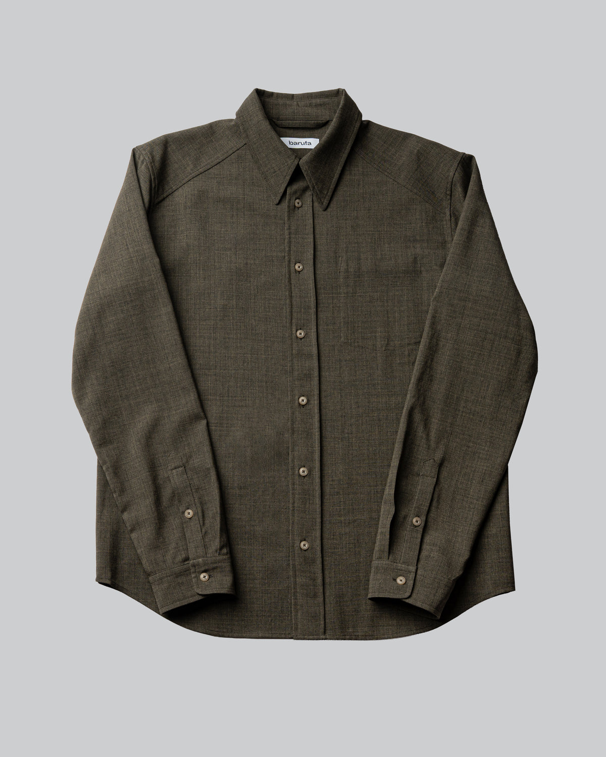 Camicia Evanisto Verde Greige - Evanisto Green Greige Shirt