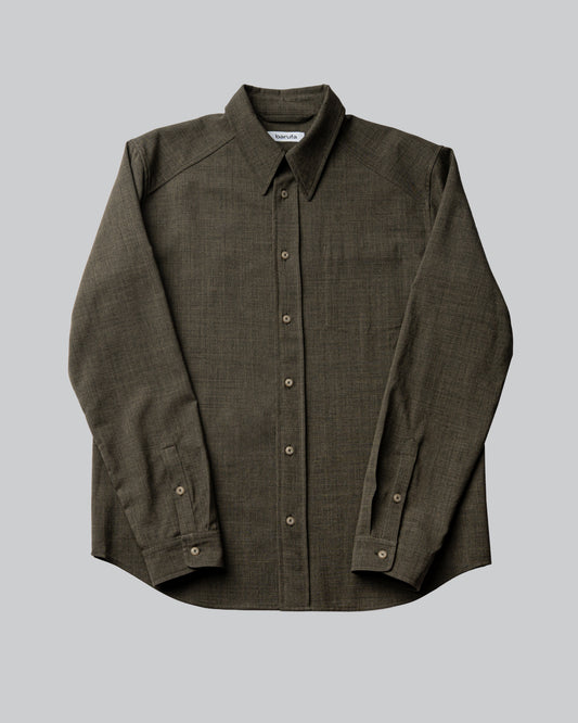 Camicia Evanisto Verde Greige - Evanisto Green Greige Shirt