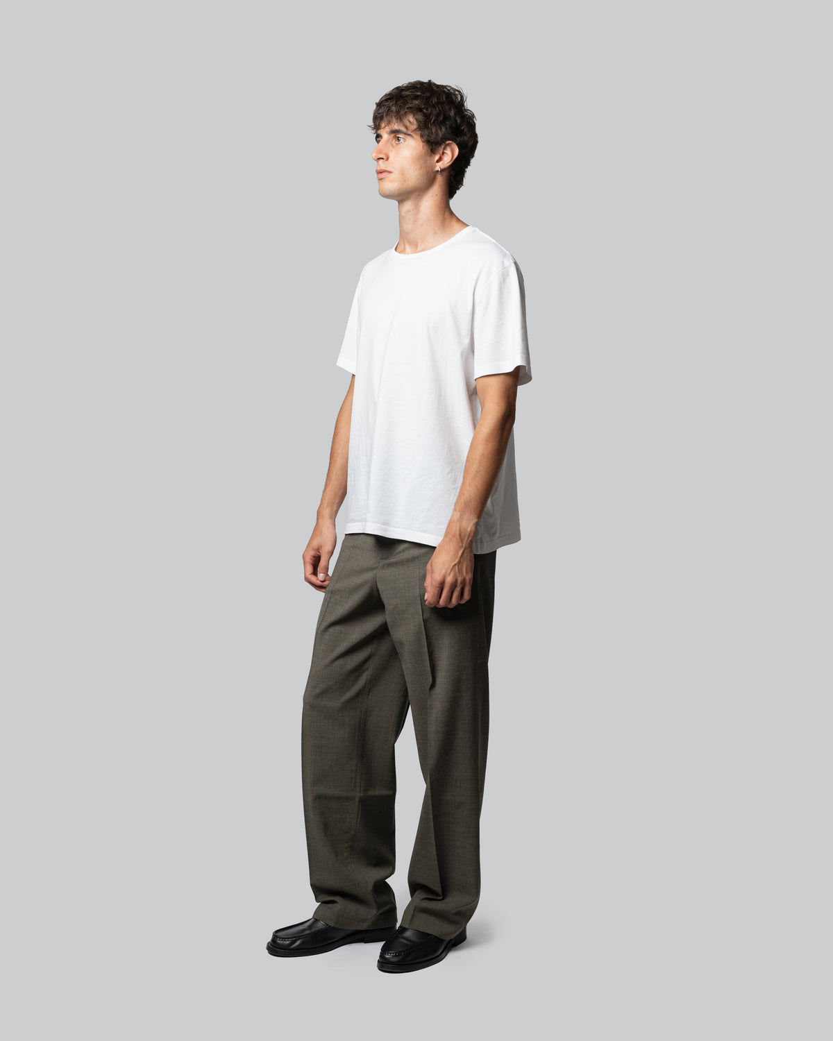 Pantalone Giobatta Verde Greige - Giobatta Green Greige Pants