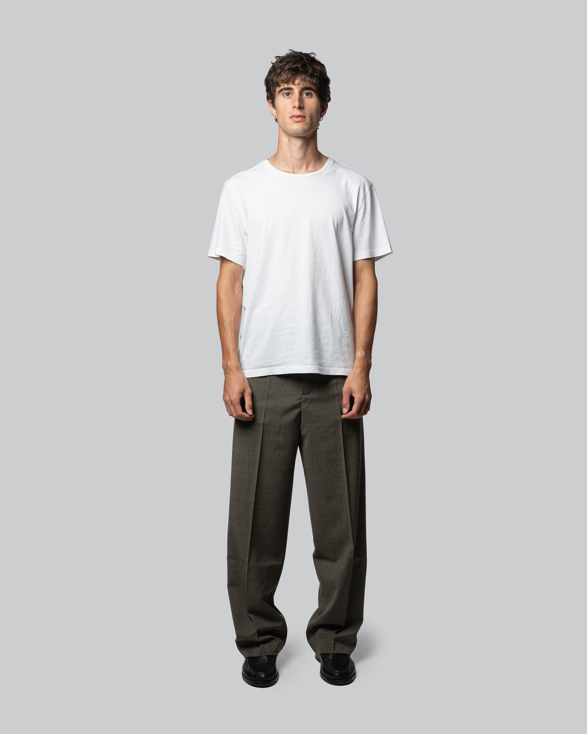Pantalone Giobatta Verde Greige - Giobatta Green Greige Pants