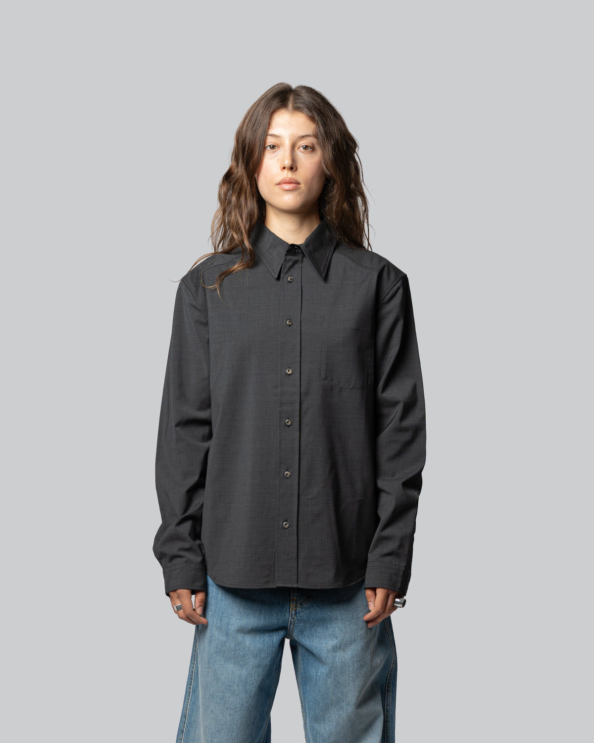 Camicia Evanisto Grigio - Evanisto Grey Shirt