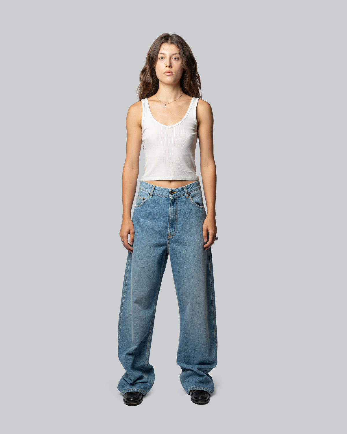Pantalone Rinaldo Denim Blue - Rinaldo Blue Denim Pants