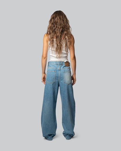 Pantalone Rinaldo Denim Blue - Rinaldo Blue Denim Pants