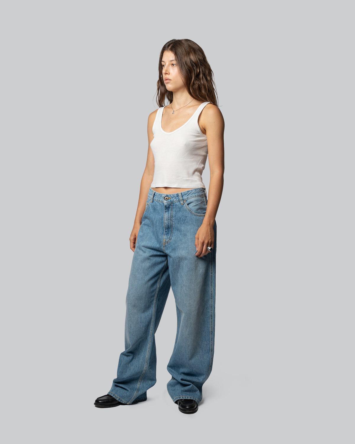 Pantalone Rinaldo Denim Blue - Rinaldo Blue Denim Pants
