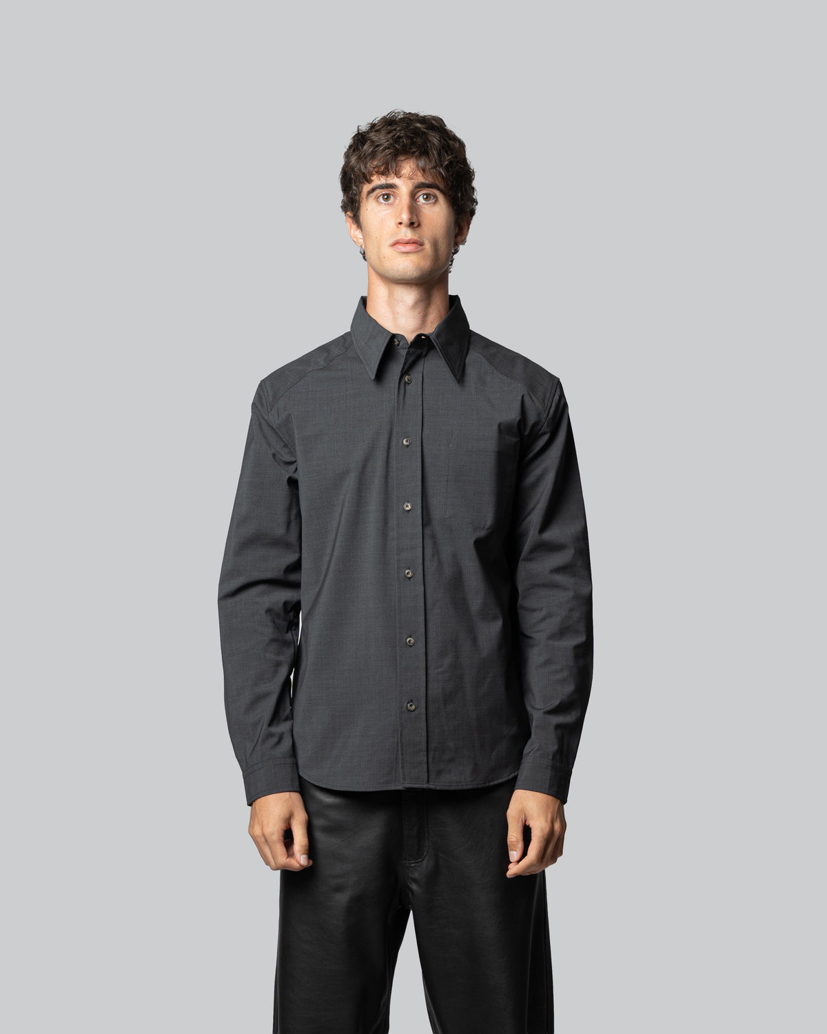 Camicia Evanisto Grigio - Evanisto Grey Shirt