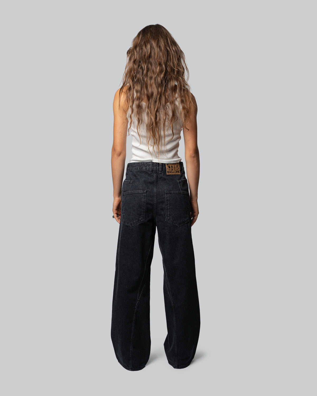Pantalone Martino Denim Grigio - Martino Grey Denim Pants