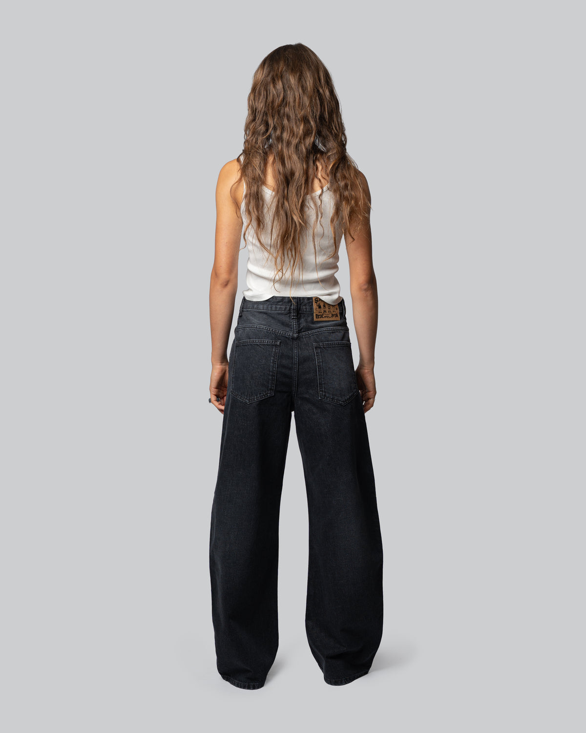 Pantalone Rinaldo Denim Grigio - Rinaldo Grey Denim Pants
