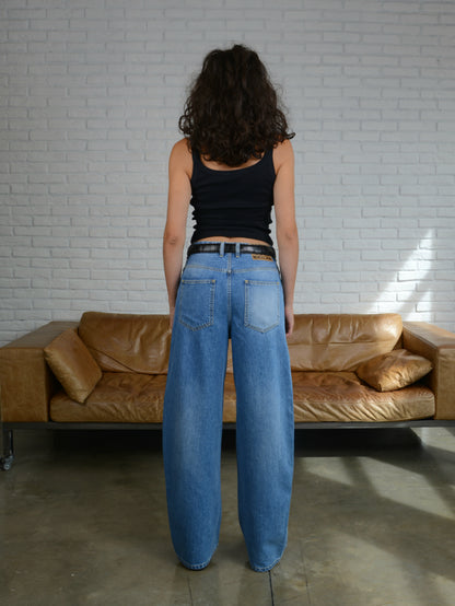 Pantalone Rinaldo Denim Blue - Rinaldo Blue Denim Pants