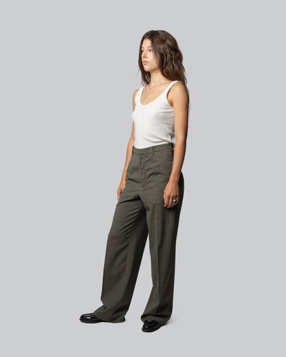 Pantalone Giobatta Verde Greige - Giobatta Green Greige Pants