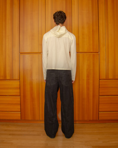 Felpa Leggera Tarcisio Crema - Tarcisio Cream Lightweight Hoodie