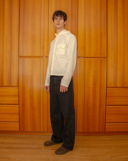 Felpa Leggera Tarcisio Crema - Tarcisio Cream Lightweight Hoodie