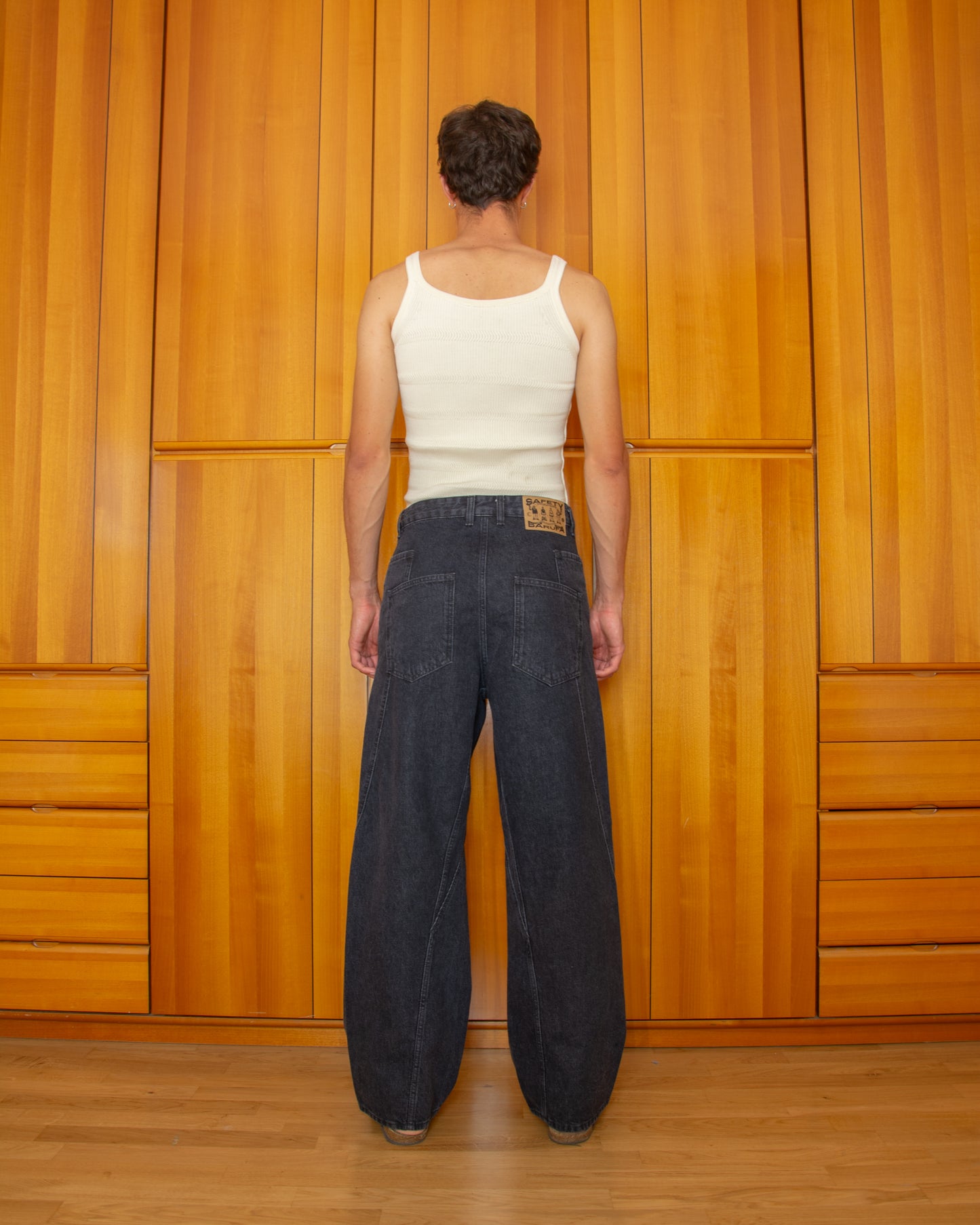 Pantalone Martino Denim Grigio - Martino Grey Denim Pants