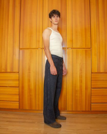 Pantalone Martino Denim Grigio - Martino Grey Denim Pants