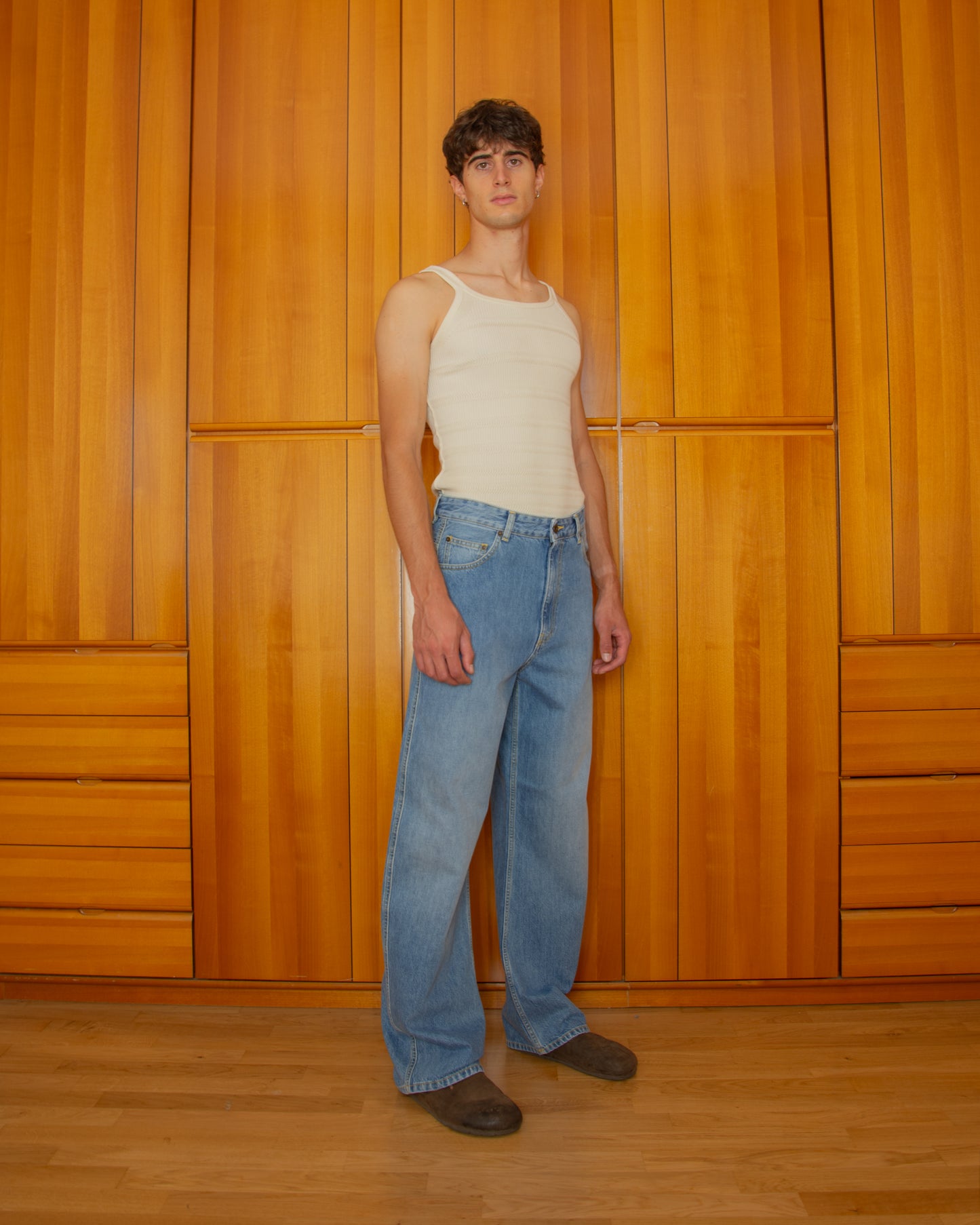 Pantalone Rinaldo Denim Blue - Rinaldo Blue Denim Pants