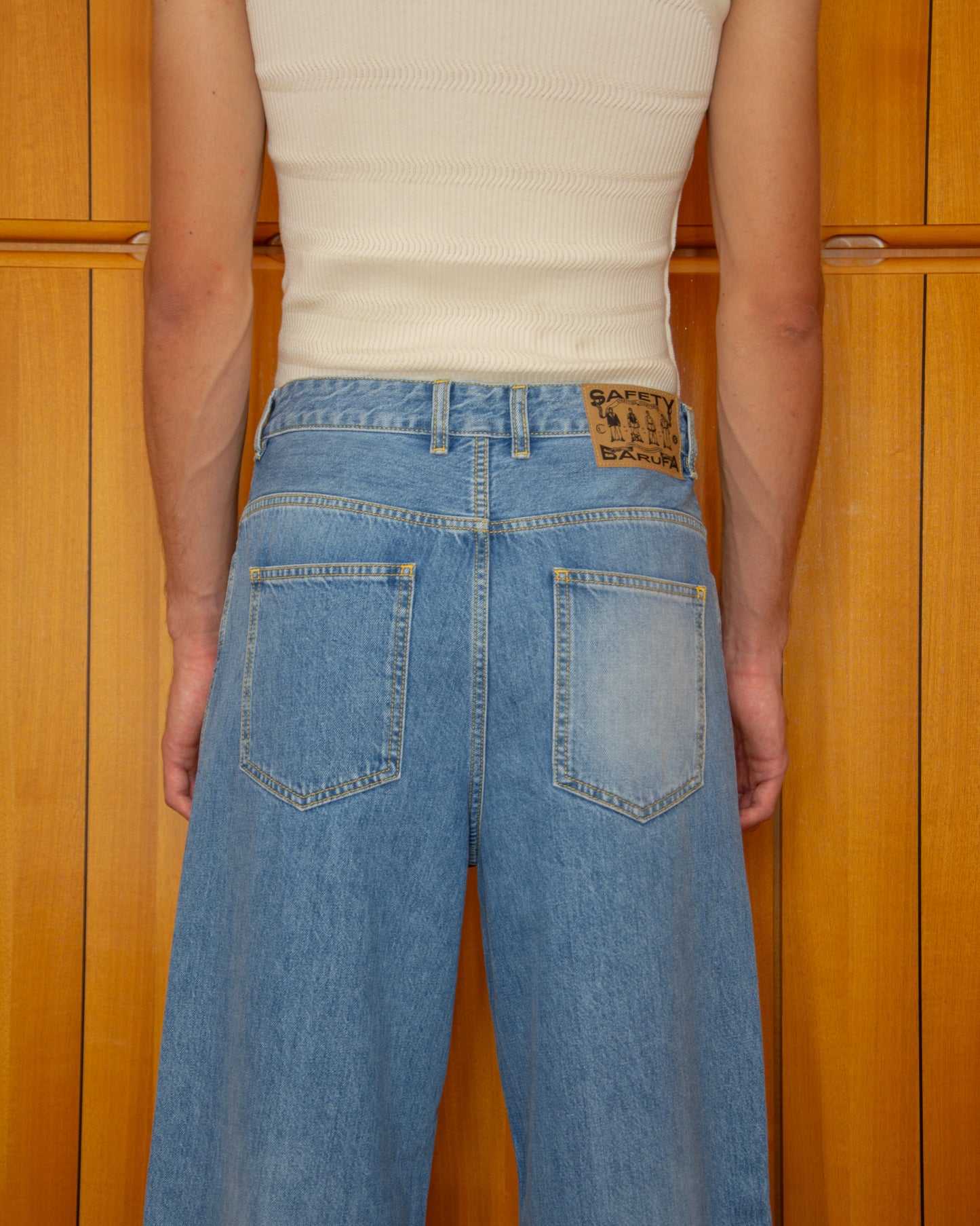 Pantalone Rinaldo Denim Blue - Rinaldo Blue Denim Pants